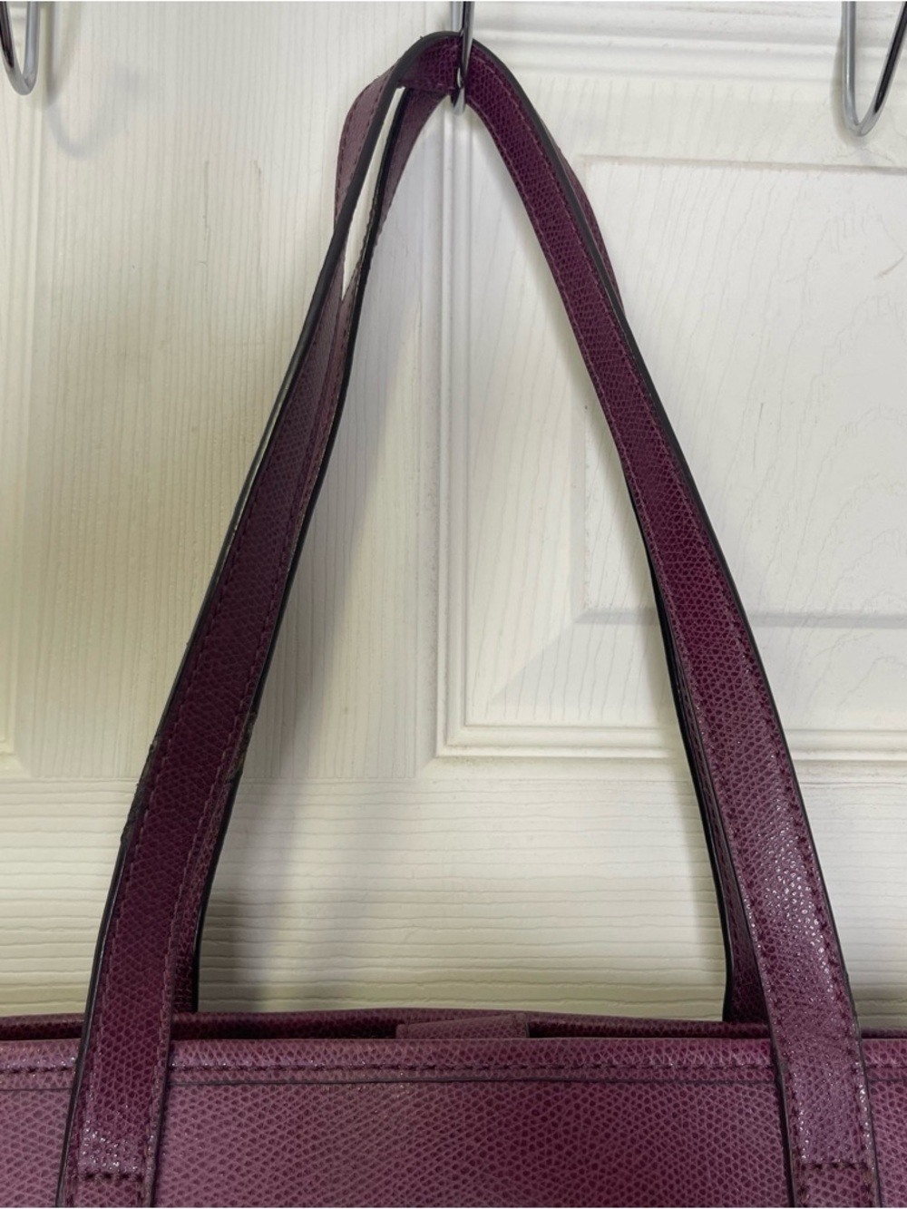 Michael Kors Plum jet Set Travel Tote Shoulder Bag - Picture 9 of 14